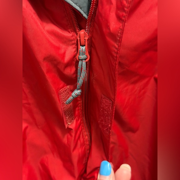 Columbia Men's Watertight II Rain Hooded Jacket, Red/Gray Nylon, Size XL - Picture 3 of 11